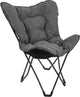 Bo-camp - urban outdoor - vlinderstoel - grainger - m - nika - grijs