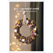 Https: www.cchobby.nl ansichtkaart-natuurlijke-krans-a5-vel-14-8x21-cm-1-stuk - afbeelding 2