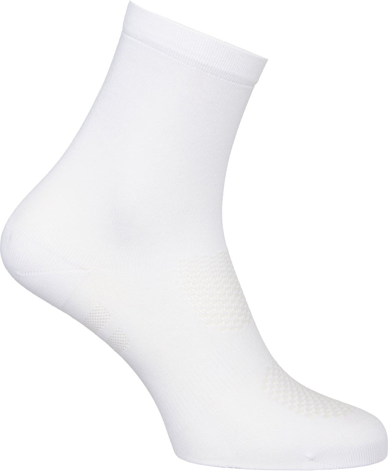 Agu essential - fietssokken - 2-pack - 19 cm hoog - ademend en sneldrogend - comfortabel voetbed - unisex - wit - l xl