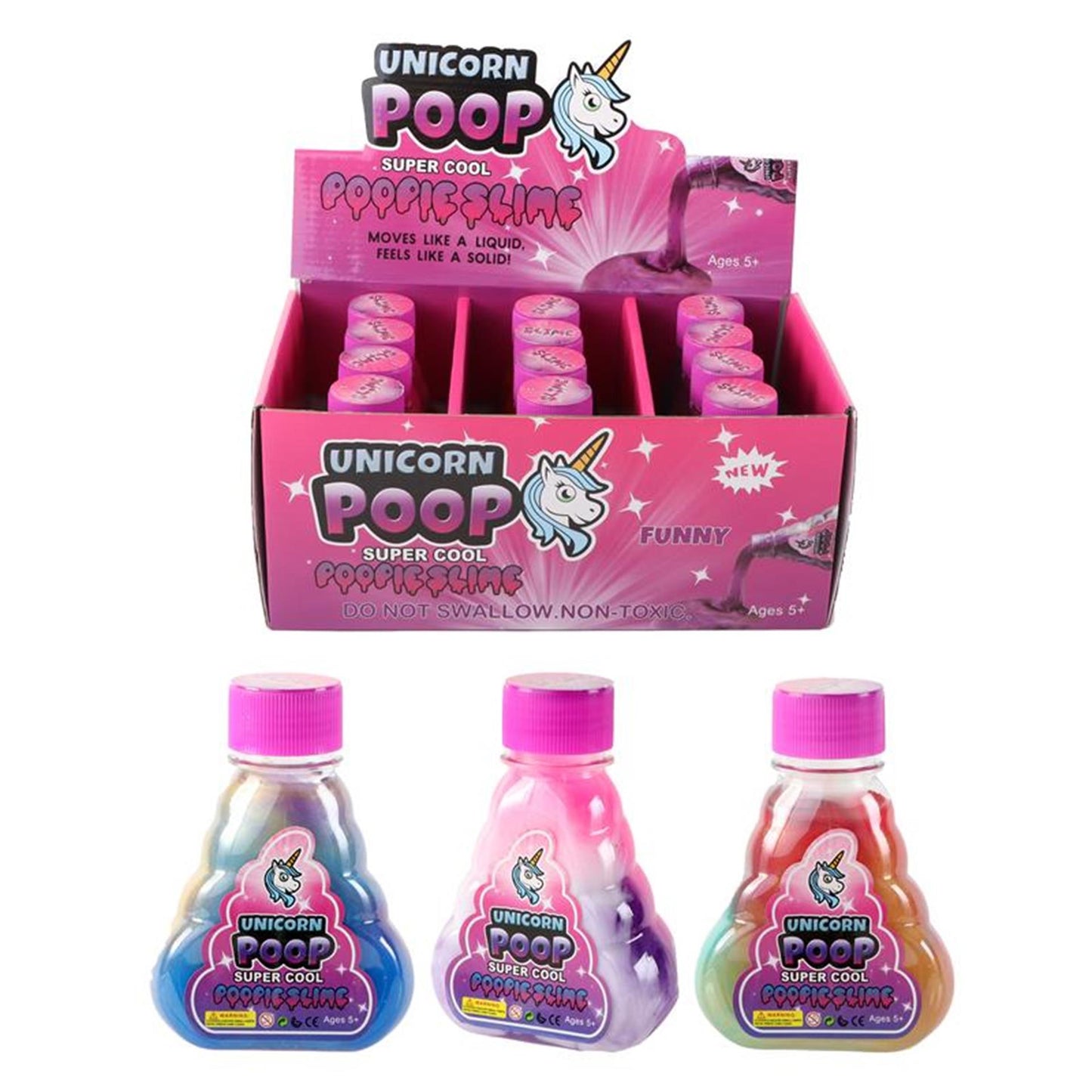 Slime putty unicorn poop 150 gram