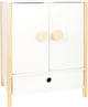 Small foot - houten poppen kledingkast little button met hangers , 3dlg.