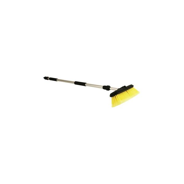 wasborstel met telescopische steel 95-160 cm geel