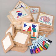 Https: www.cchobby.nl materialenset-onderzetters-beschilderen-standaardkleuren-extra-kleuren-30-stuk-1-set - afbeelding 2