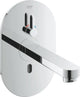 Grohe eurosmart cosmopolitan e afbouwdeel - voor wandkraan - met uitloop 17cm - met menging - met transformator 230v - chroom