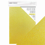 Craft perfect by tonic studios craft perfect • spring meadow glitter card sherbert lemon - afbeelding 1