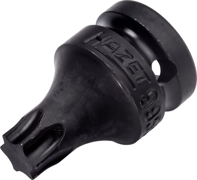 Hazet krachtdopsleutelbit 995s-t55 · 1 2 inch (12,5 mm) vierkant hol · binnen-torx®-profiel · sw t55