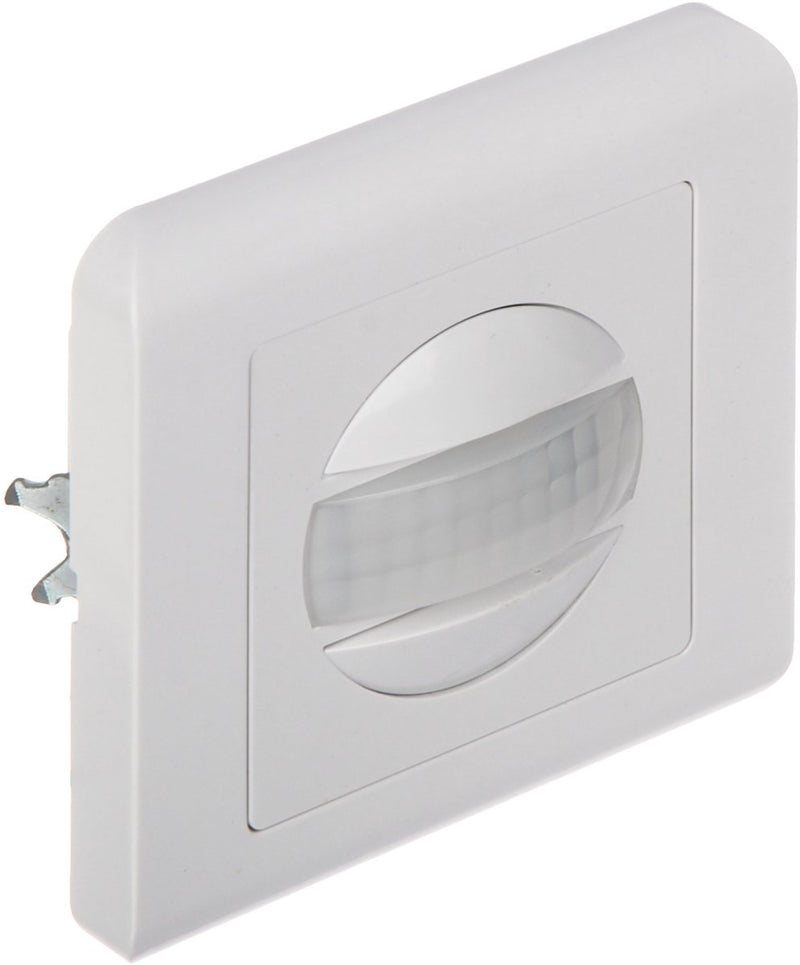 Orno pir bewegingsmelder inbouw - bewegingssensor met 160 ° detectie - bewegingsdetector voor wand inbouw - ip20 - tweedraads - 60mm inbouw - wit