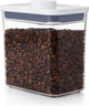 Oxo voorraadbus 'pop' rechthoekig - laag (1,6 liter)