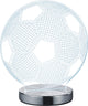 Rl live your light reality ball - tafellamp - chroom - incl. 1x smd 7 w - snoerschakelaar - instelbare lichtkleur - niet dimbaar