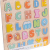 Classic world houten alfabet puzzel educatief speelgoed 27 stukjes.