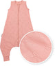 Meyco baby studio collection bow slaapoverall jumper - rose - 104cm - 2.0 tog