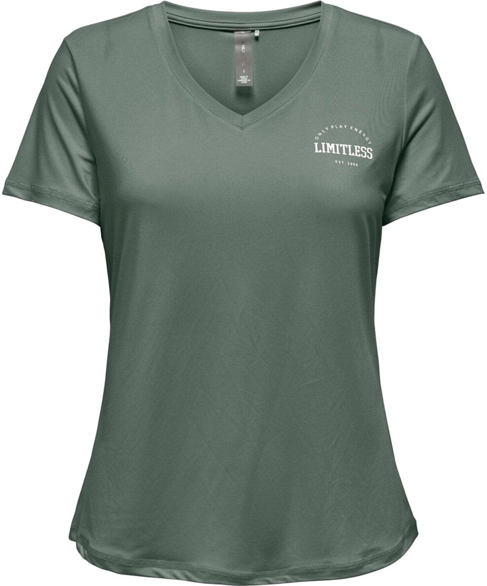 Only play - onpsave life vn ss reg tee dames t-shirt - maat xs