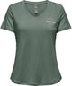 Only play - save life vn ss reg tee - training t-shirt korte mouw dames - groen