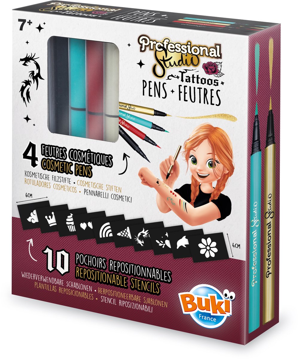 Buki france buki-marker tattoo studio - goudkleurig