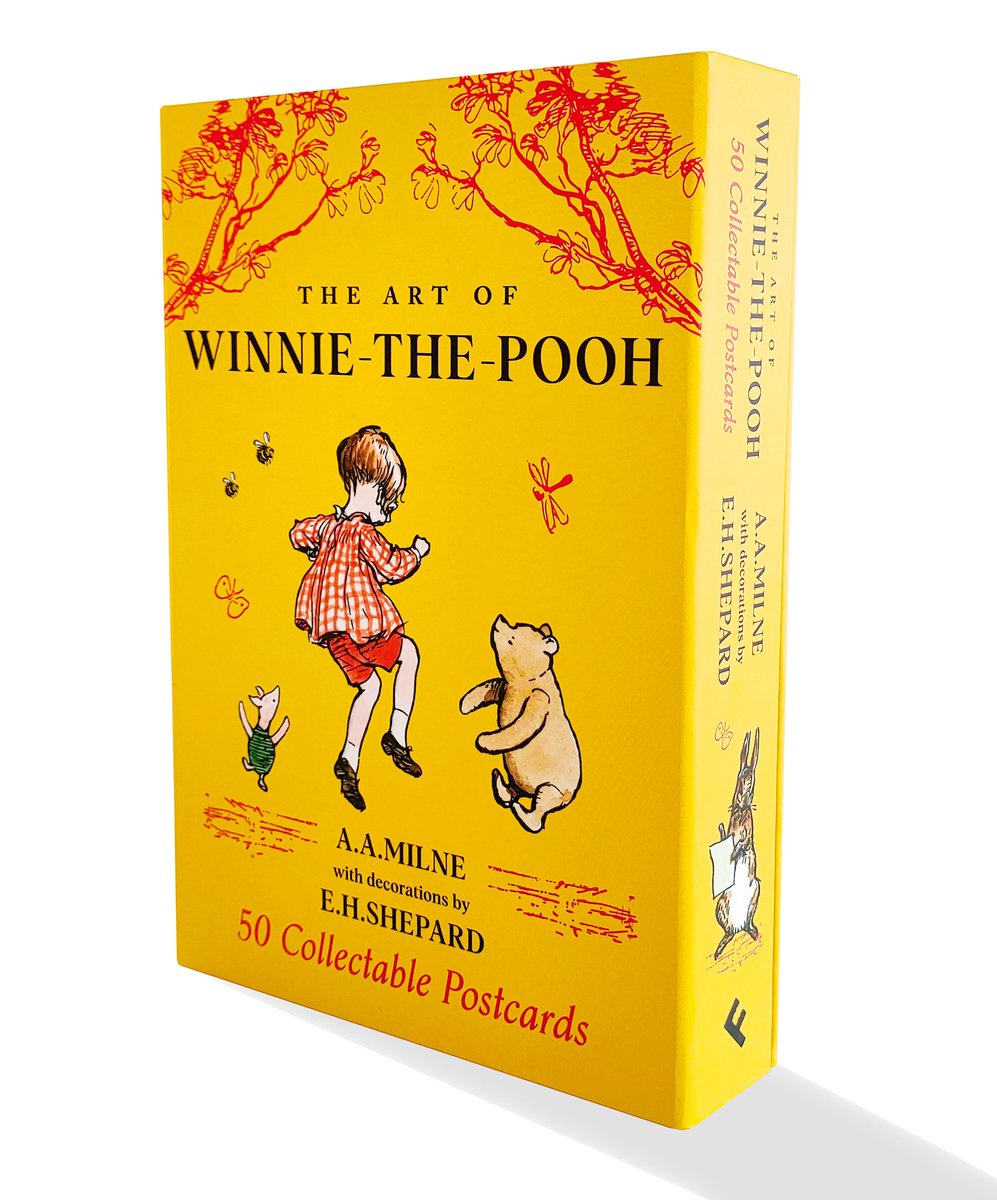 The art of winnie-the-pooh: 50 collectable postcards