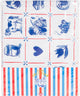 Blond amsterdam , delfts blond: tafelzeil verpakt 140x240cm