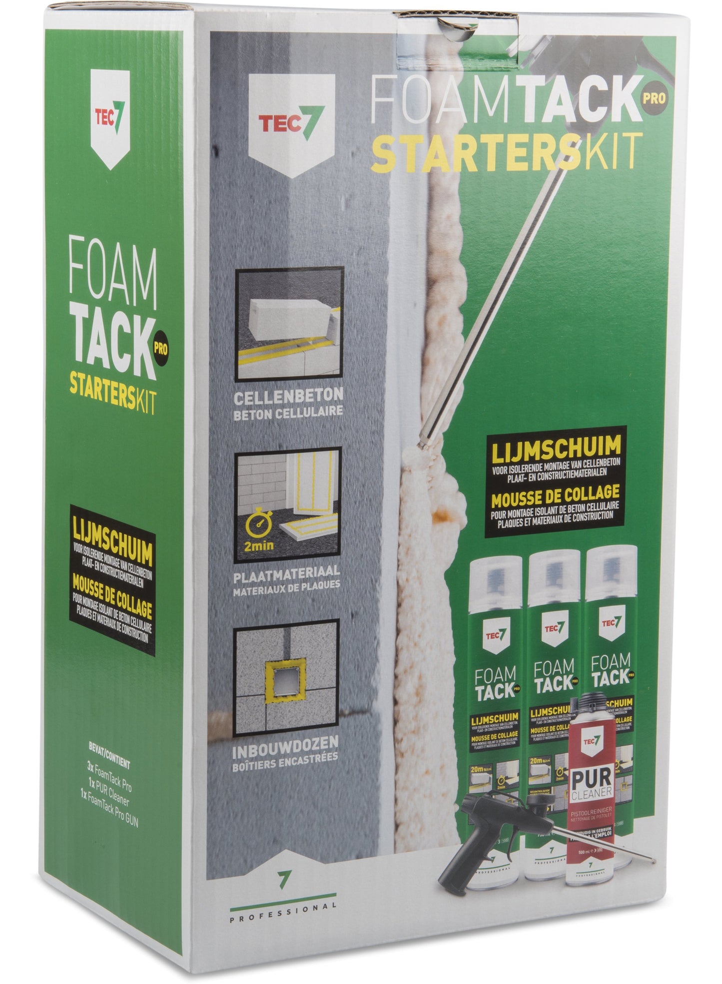 Tec7 foamtack pro starterskit - 998020000