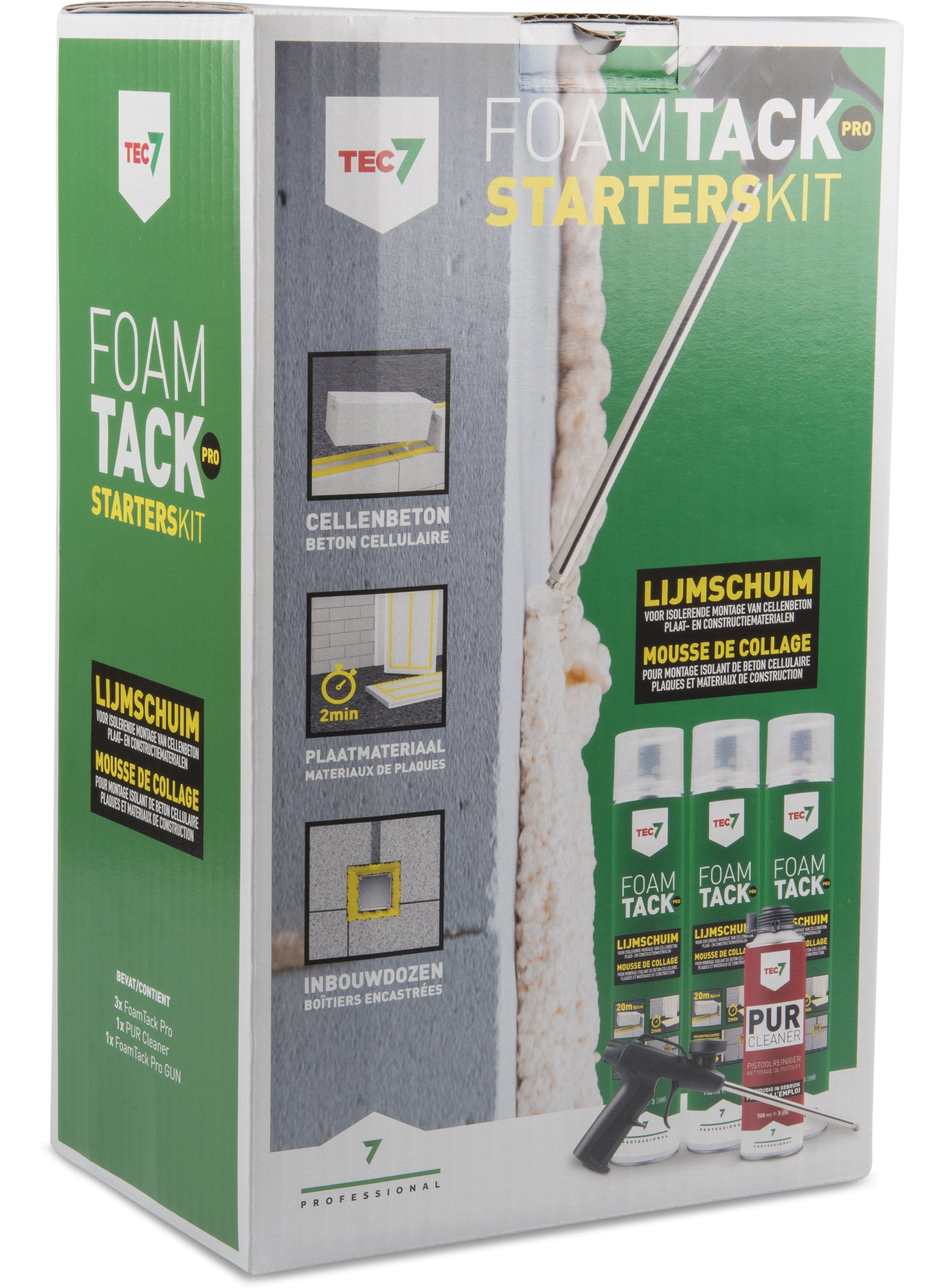Tec7 foamtack pro starterskit - 998020000