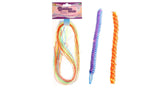 Knooptouwtjes parel kleur 30 stuks van 1 meter - afbeelding 1