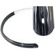 spatbord achter 28 x1 1 2 tour zwart