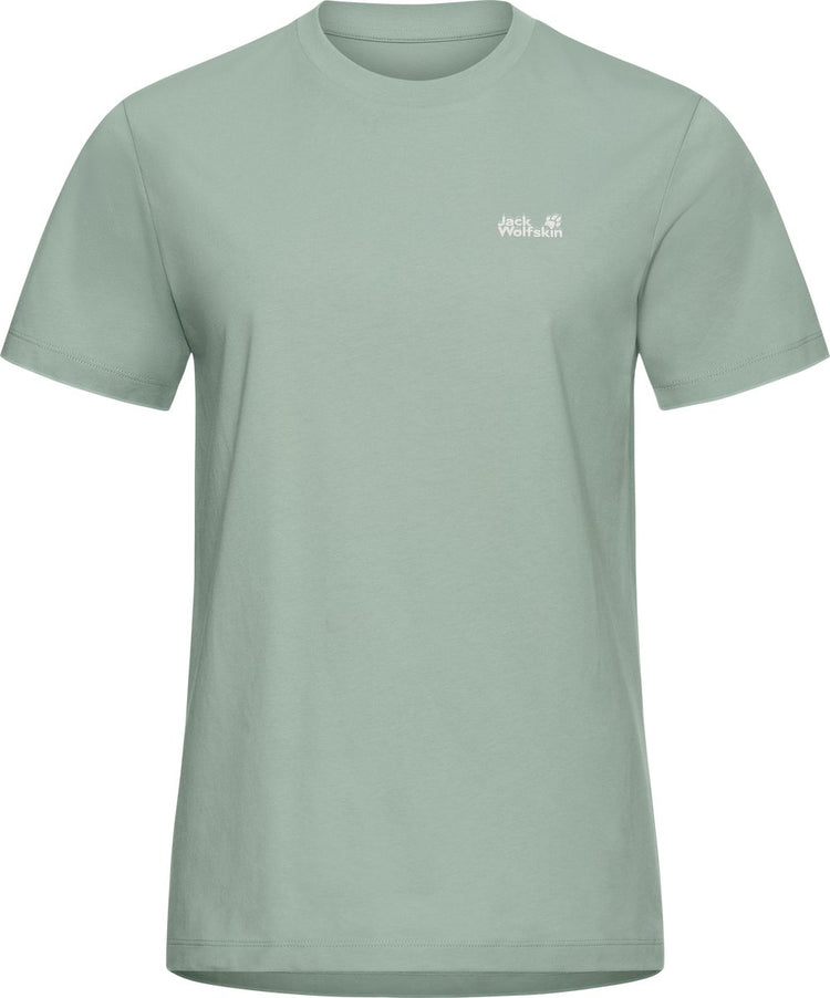 Jack wolfskin essential t w dames outdoorshirt-green zinnia