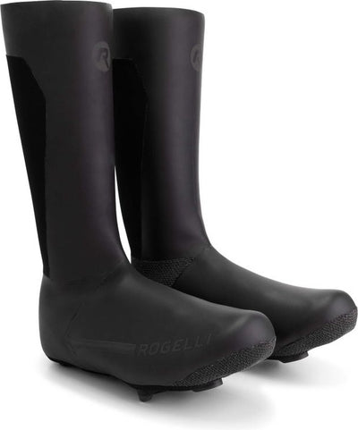 Rogelli deep winter fiets overschoenen - wielrennen - thermo en waterdicht - zwart - maat 38-39