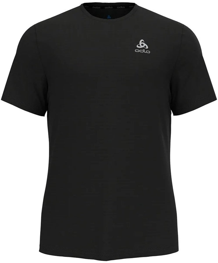 Odlo essential flyer hardloopshirt - mannen - zwart - l