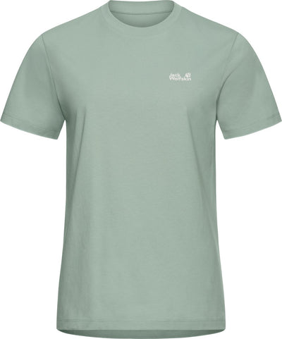 Jack wolfskin essential t w dames outdoorshirt-green zinnia