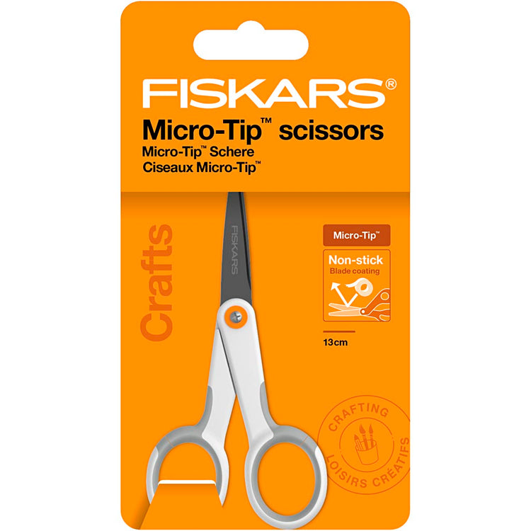 Creativ company https: www.cchobby.nl fiskars-non-stick-algemene-schaar-l-12-cm-rechtshandig-1-stuk