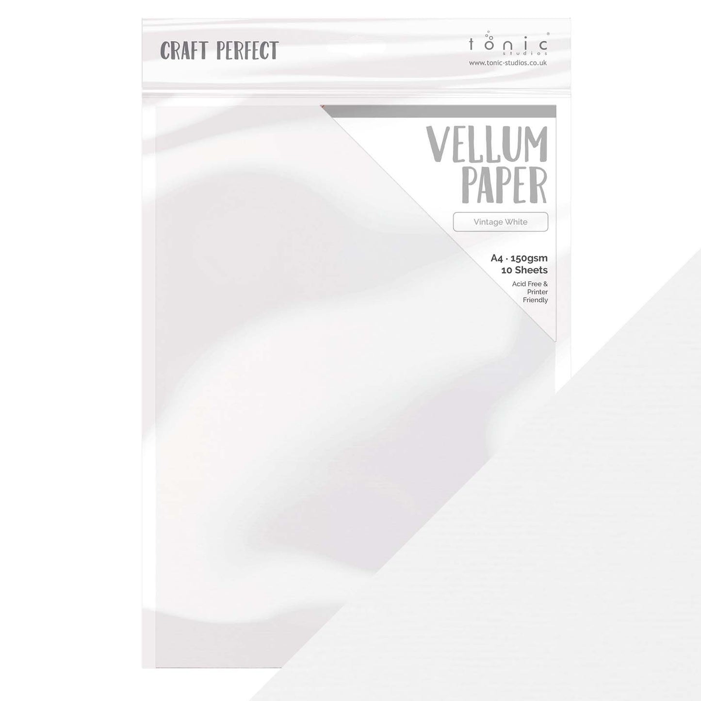 Tonic studios • vellum paper vintage white