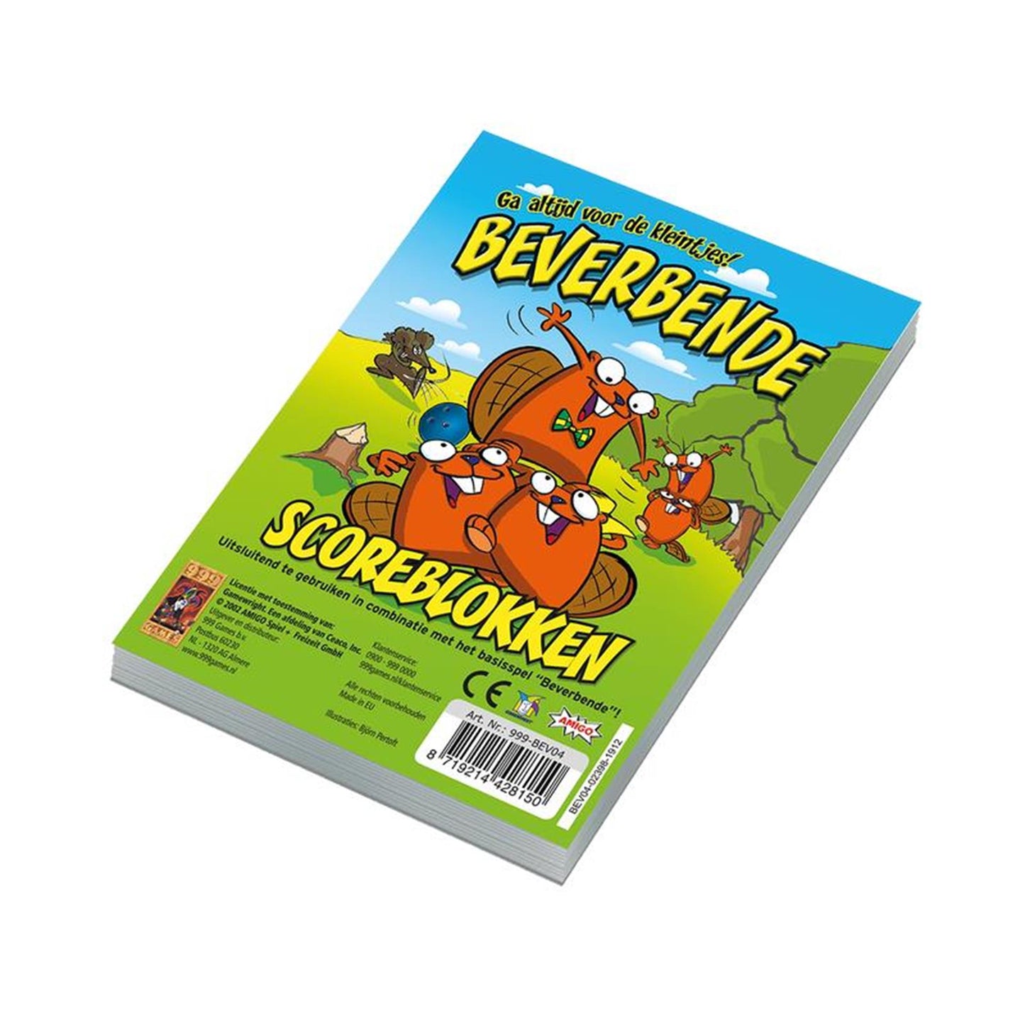 999games 999 games scoreblokken beverbende, 3st.
