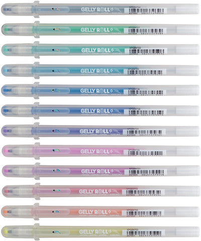 Sakura stardust set 12 gelpennen