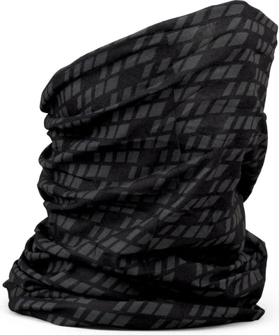 Gripgrab - multifunctional nek warmer wielersport fiets loop sjaal tube halswarmer - zwart - unisex - maat one size