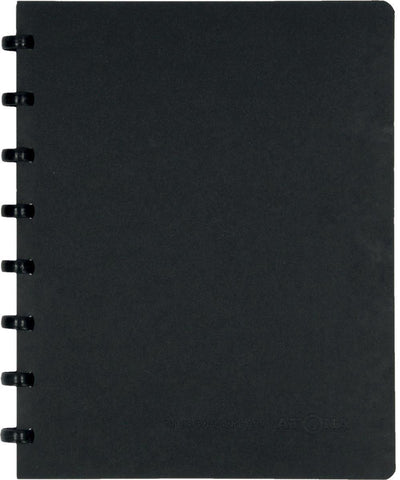 Atoma meetingbook, ft a5, zwart, gelijnd