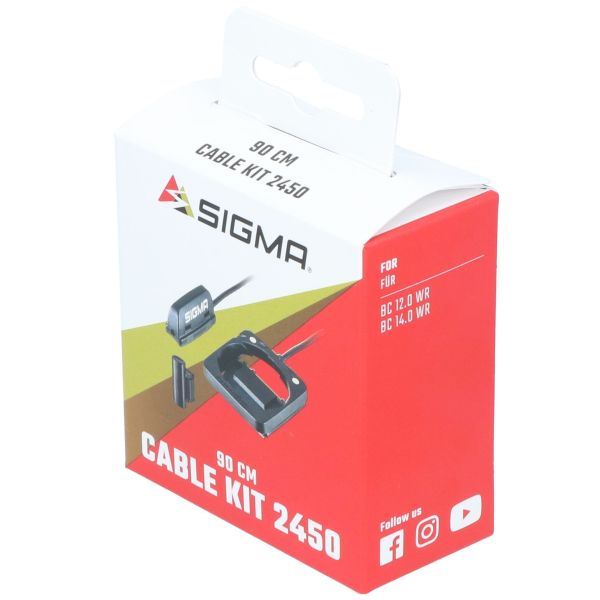 Sigma houder set met kabel en magneet 90 cm 2450 original serie 00544