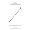 Alpina spaken 296-14 ø2.00mm fg 2.3 - rvs zilver (144 stuks)