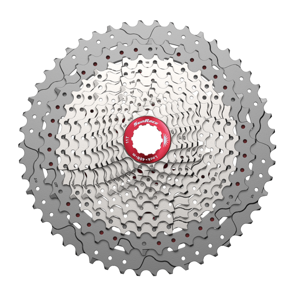 SunRace cassette 11V 11-51 CSMX80 metallic silver