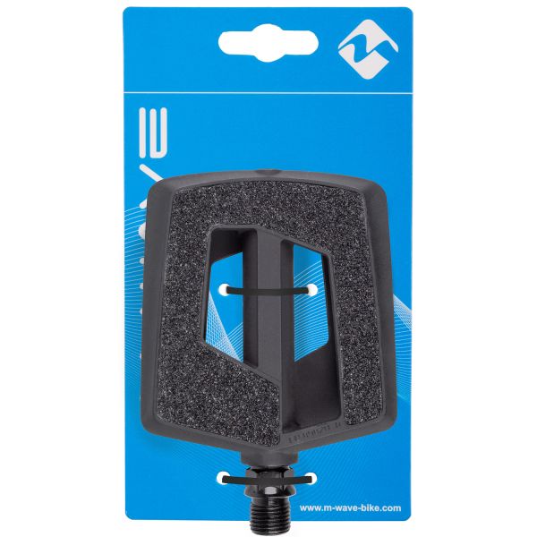 M-Wave M-WAVE Steady Flat non-slip pedal, sandblock (hangverpakking)