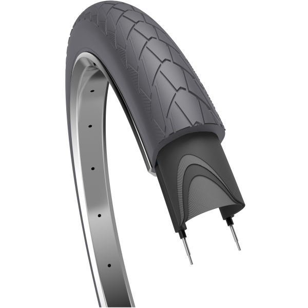 Edge buitenband mambo 28 x 2.00 50-622 mm - grijs met reflectie