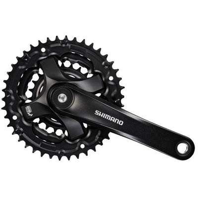 Shimano crankstel 6 7 8 speed tourney fc-ty501 met 170mm crankarm 48 x 38 x 28t - zwart