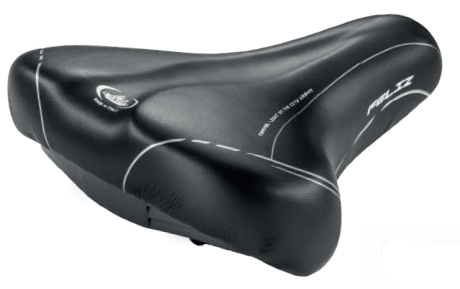 Selle Monte grappa 1610 feliz zwart met strop oem