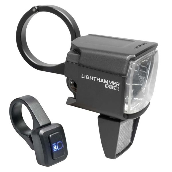 Trelock koplamp Lighthammer LS 890-HB E-b 12v DC 100 lux