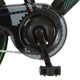 Alpina crankstel 33t 102 mat zwart