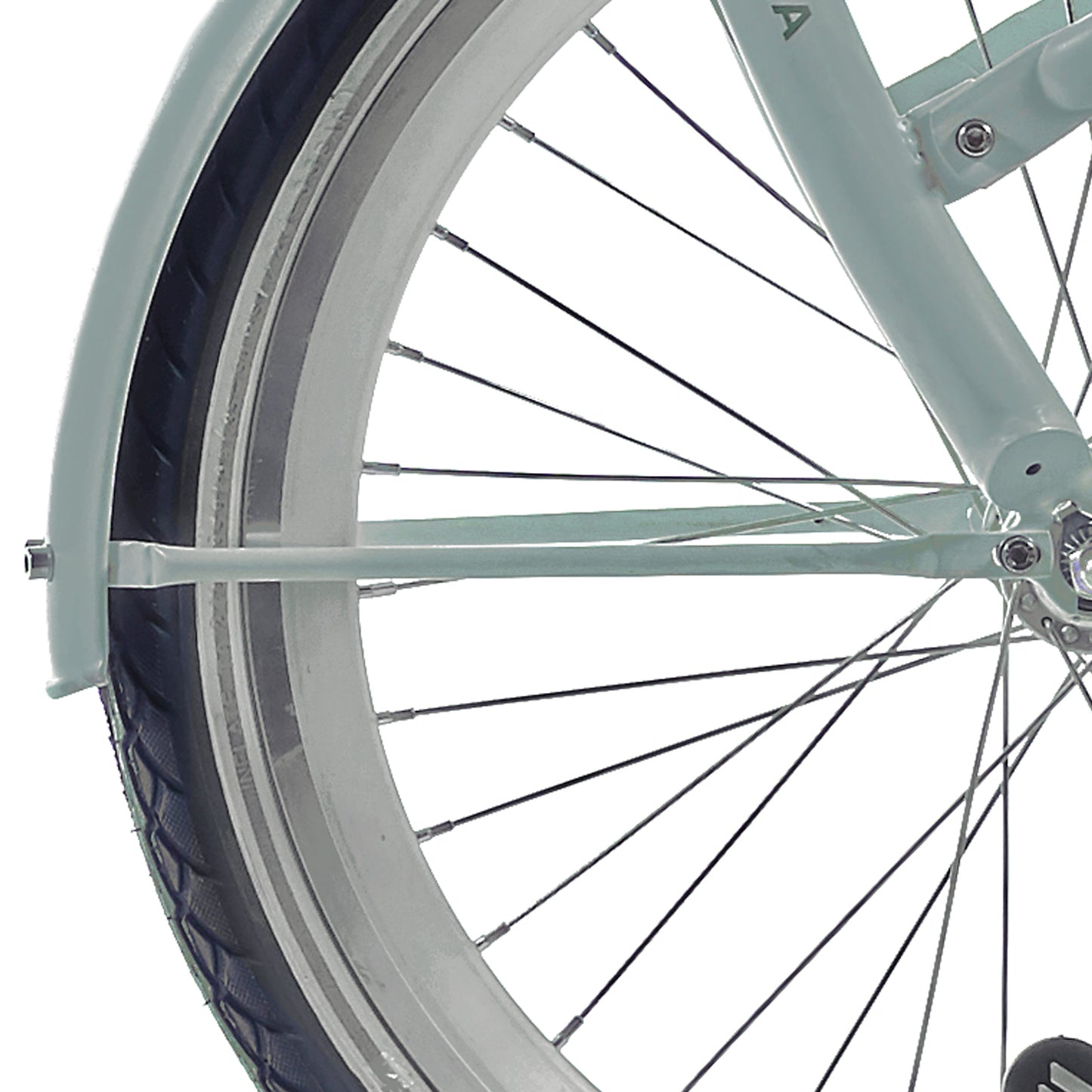 Alpina spatbordstang set 22 clubb soft mint matt