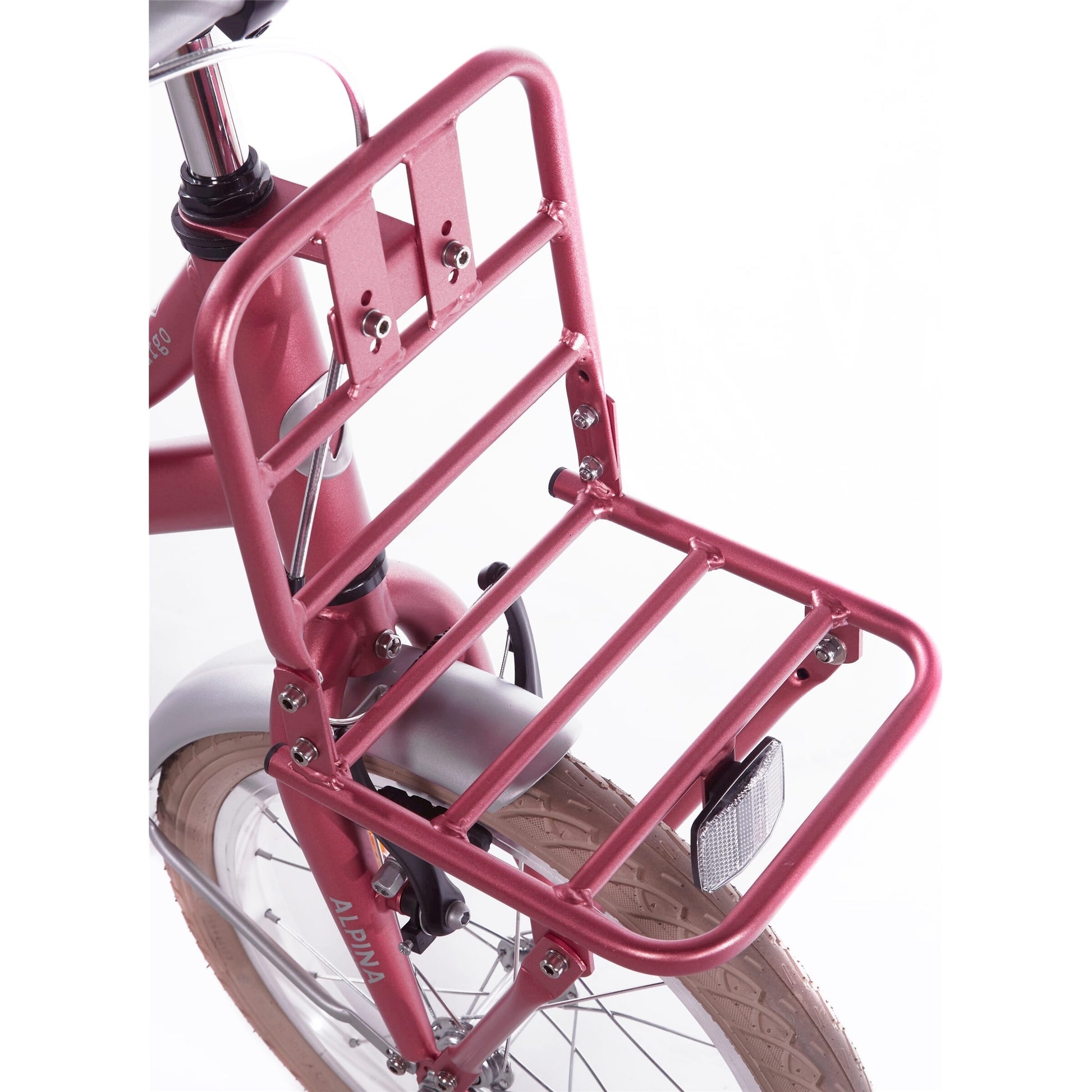 Support avant Alpina 18 Cargo berry red matt