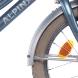 Alpina spatbord set + stang 18 cargo silver matt - afbeelding 1