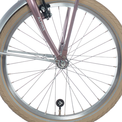 Alpina voorwiel 20 hlq-10a-1 silver zink spk