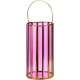 Home styling lantaarn glas 23cm 2 assorti - afbeelding 2