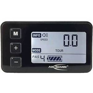 Ansmann lcd-display lcd display 36v 6-step