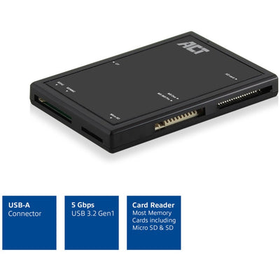 ACT Connectivity Externe USB 3.2 Gen1 (USB 3.0) Kaartlezer